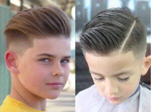 Chỉ với một ít sáp tạo kiểu tóc, tóc vuốt keo dựng đúng là một kiểu tóc cho bé trai 4 tuổi trở lên mạnh mẽ và thu hút
