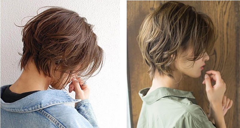 Bạn có thể lựa chọn rẽ mái 7-3 để kiểu tóc trẻ trung hơn